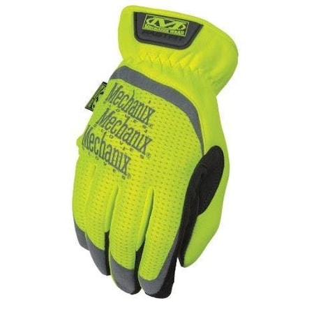 Mechanix Wear Mechanics Gloves, XL, Hi-Viz Yellow SFF-91-11